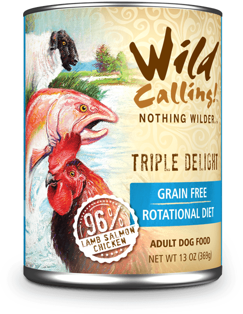 Triple Delight - Salmon & White Fish Dog Food (13oz x 12)